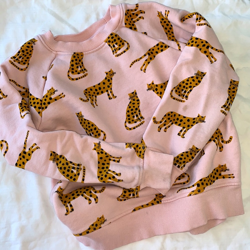 Hanna Andersson Cheetah 🐆 Print Sweatshirt